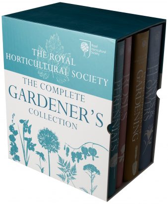 ROYAL HORTICULTURAL SOCIETY;THE COMPLETE GARDENER'S COLLECTION 4 VOL. SET