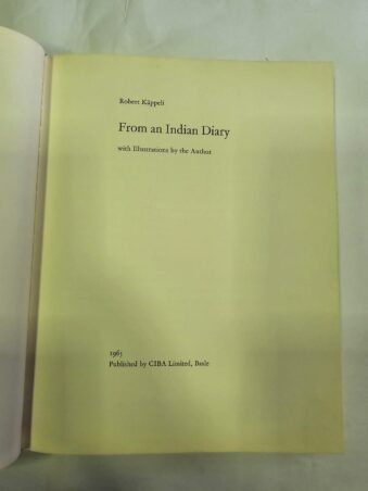 R.K INDIAN DIARY BY ROBERT KAPPELI